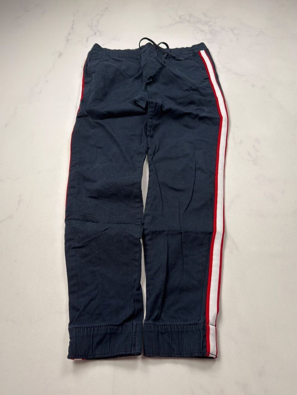 Hollister Super Skinny Jogger Pants Navy 2010s Skinny - Mens S